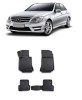 Covorase Auto Cauciuc Tip Tavita Umbrella Mercedes C-Class W204 (2007-2014) Negre Bordura 3cm