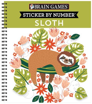 Brain Games Sticker by Number Sloth foto