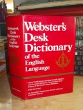 WEBSTER&#039;S DESK DICTIONARY OF THE ENGLISH LANGUAGE , U.S.A. , 1990