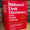 WEBSTER&#039;S DESK DICTIONARY OF THE ENGLISH LANGUAGE , U.S.A. , 1990