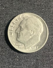 Moneda One Dime 1977 USA