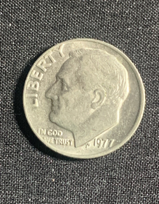 Moneda One Dime 1977 USA