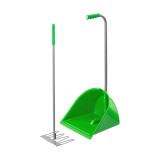 Lopată Mistboy cu greblă, verde, 75&nbsp;cm