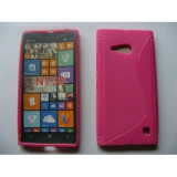 Husa silicon S-line Nokia Lumia 730 / 735 Pink