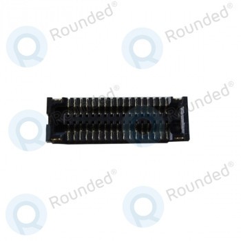 Priză LCD pentru afișaj Microsoft Lumia 540 Dual Sim Connector (BTB). foto