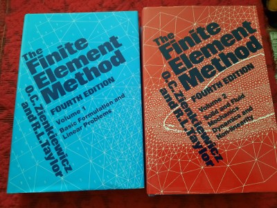 THE FINITE ELEMENT METHOD O C ZIENKIEWICZ/ R.L.TAYLOR 2 VOL--RF22/2 foto