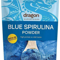 Spirulina Albastra Pudra Bio 75 grame Dragon Superfoods