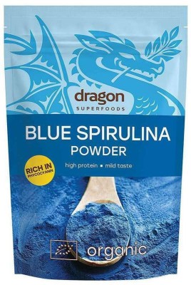 Spirulina Albastra Pudra Bio 75 grame Dragon Superfoods foto
