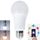 Bec inteligent LED PNI SM9 W, wi-fi, clasic E27 9 W 800 lm lumina calda / rece, dimabil