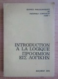 Oeuvres philosophiques de Theophile Corydalee, vol. 1Introduction a la logique Theophile Corydalee text grec cu trad. franceza