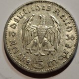 Germania Nazista 5 reichsmark 1936 A argint