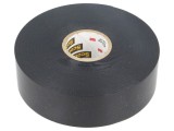 Bandă electroizolantă neagră 25mm x 33m SCOTCH