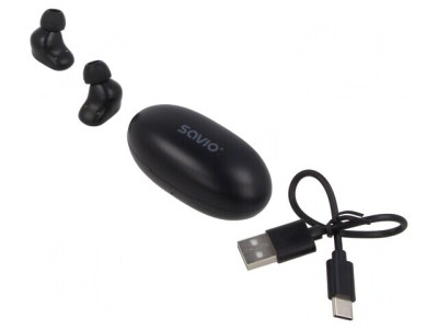 Căști Wireless cu Microfon USB C Negru 5h foto