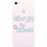 Husa silicon pentru Xiaomi Redmi Note 5A, Allergic To School