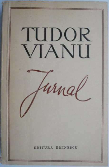 Jurnal &ndash; Tudor Vianu