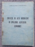 Colectie de acte normative in sprijinul agentilor economici 1991, 128 pag