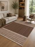Cumpara ieftin Covor Iuta Maro 50x80 cm Natura 971-91 Antialergic Polipropilena Tesatura Plata Bucatarie Hol Balcon