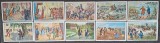 Lot (7) 10 Cartonase Margarina Teuta 1932 seria 1000 de ani de istorie germana