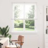 VidaXL Jaluzea pentru Fereastră cu perdele Altele Manual Alb 120 x 175 cm Aluminiu