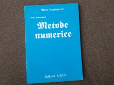 METODE NUMERICE MIHAI POSTOLACHE
