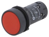 Comutator Acționat prin Apăsare 22mm 1NC 1NO