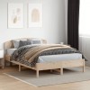 Gossi cadru de pat fara saltea, 160x200 cm, lemn masiv pin