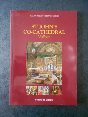 MALTA INSIGHT HERITAGE GUIDE * ST JOHN `S CO CATHEDRAL VALLETTA foto