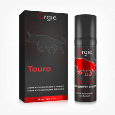 Crema ORGIE TOURO, pentru erectii puternice si de durata, 15 ml