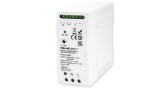 Sursă de alimentare Qoltec stabilă, montată pe șină DIN, cu funcție UPS | 40W