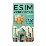 eSIM Uzbekistan, Unlimited Standard, 10 Days