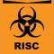 Placuta de avertizare risc bilogic
