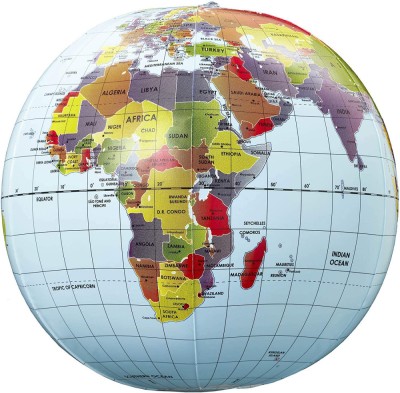 Glob pamantesc gonflabil - 50 cm foto