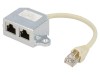 Splitter RJ45 8p8c cu 2 socluri, Logilink