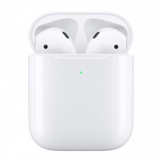 Casti Bluetooth Apple AirPods 2 True Wireless Alb foto