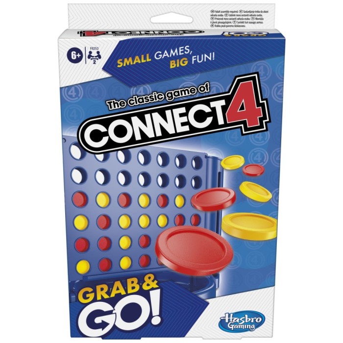 Joc clasic connect4 grab and go in limba engleza