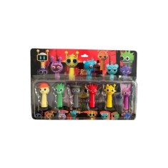 Set 6 figurine Sprunki, multicolor, 8cm, diverse modele