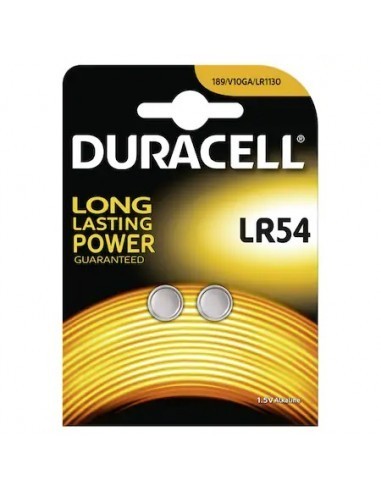 Baterii Duracell Basic AG10, LR54, 1.5V 2buc