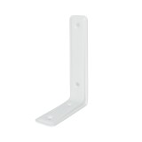 Consola 3 F, din tabla, alba, 160 x 105 x 40 mm