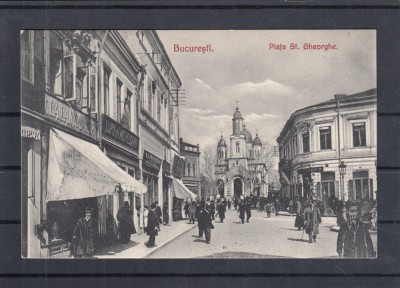 BUCURESTI PIATA SF. GHEORGHE MAGAZINE ANIMATA UPU foto