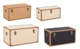 Cumpara ieftin Set 4 cufere depozitare Adelasia 51x28x26 cm; 58x32x30 cm; 65x36x34 cm; 72x40x38 cm