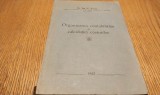 ORGANIZAREA CONTABILITATII SI CALCULATIEI COSTURILOR - Ion V. Tarta - Editura si Arte Grafice "Dacia Traiana", 1943, 124 p.