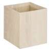 Suport Pixuri Carton, Model Wood, Culoare Bej, Dimensiuni 9.5x9.5x10.8cm, Oem