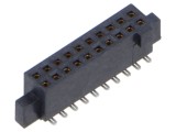 Conector PCB-PCB mamă 20 pini 1,27mm SFC gold flash THT SAMTEC