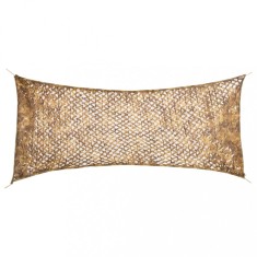 vidaXL Plasă de camuflaj cu geantă de depozitare, nisipiu, 312x140 cm