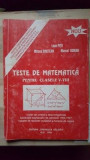Teste de matematica pentru clasele V-VIII - Leon Pitu, Mircea Siretean