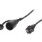 Prelungitor alimentare negru 10m 16A