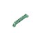Bloc terminal electric, verde, 10 orificii