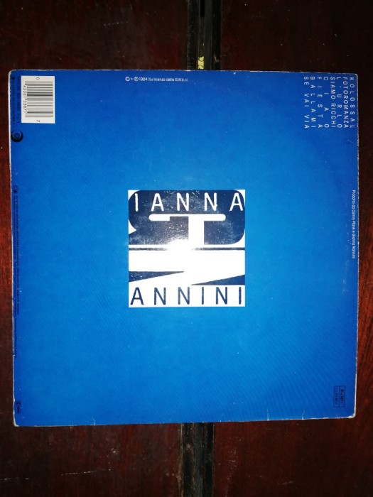 DISC / VINIL / VYNIL - GIANNA NANNINI - PUZZLE