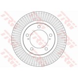 Set discuri frana Lexus Lx ( J2 ); Toyota Land Cruiser 200 ( J2 ), 570 (URJ201), 4.5 D V8 (VDJ200), 4.5 D4-D (VDJ200), 4.6 V8 (_URJ202W_), 4.7 V8 (UZ, Trw