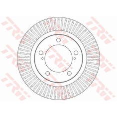 Set discuri frana Lexus Lx ( J2 ); Toyota Land Cruiser 200 ( J2 ), 570 (URJ201), 4.5 D V8 (VDJ200), 4.5 D4-D (VDJ200), 4.6 V8 (_URJ202W_), 4.7 V8 (UZ
